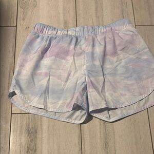 Women's Pastel Tie-Dye Shorts